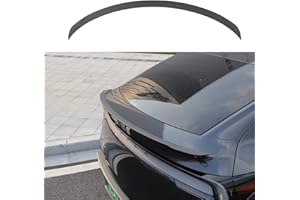 Ywooon Alerón Trasero Coche para Tesla Model Y 2025 Juniper Performance Spoiler Original Trunk Wing ABS Mate Fibra de Carbono Externo Juniper Accesorios (Fibra de Carbono Mate)