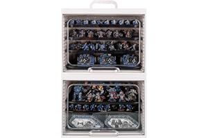 Jucoci Custodia per Miniature Custodia da Trasporto per Miniature (Set da 2 PEZZI)