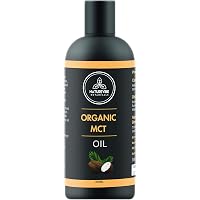 Naturevibe Botanicals Organic MCT Oil - 200ml | Keto Oil