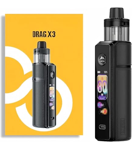 elfbar nachfüll pod läuft aus Kit Drag 4 - Voopoo - Black - Walnut main image 0