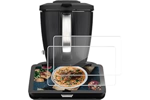 WINWJ 2 Stück Schutzfolie für Thermomix TM7, Matte Displayschutz Folie Gegen Bruch & Kratzer, Anti-Fingerprint, Zubehör für TM7, Langlebig Kratzfest, Ultra-Transparent
