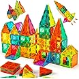 Wembley Magnetic Tiles for Kids|Constructing&Creative Learning Educational Brain Development Toys|Magnetic Building Blocks for Learning Kit- Toys for Kid (48pcs),Multicolor