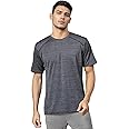 CHKOKKO Men's Polyester Regular Fit Round Neck Regular Dry Fit Gym Sports T-Shirt
