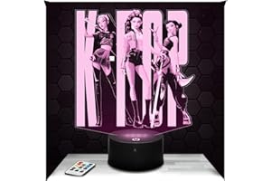 Lampephoto.fr - Lámpara 3D KPOP Demon Hun ters Luz Nocturna Táctil Led Efecto Holograma 3D Idea Regalo Navidad Cumpleaños Niño Juventud Adolescente Chico Chica Objeto deco habitación fan de Kpop TOP