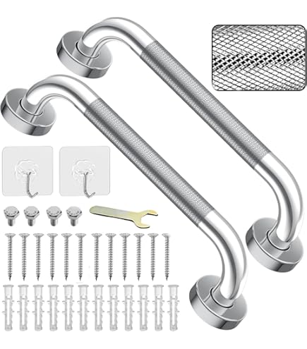 Inch Bathtub Grab Bars BEAR GRIPS Fall-Safe 304 Stainless Steel