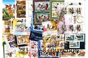 ISB COLLECTION 10 Blocs de timbres de Chiens different