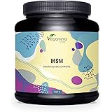 MSM Integratore | Zolfo in polvere puro al 99,9% (1Kg) | Salute delle Articolazioni, Unghie e Capelli | Senza Additivi | Vega