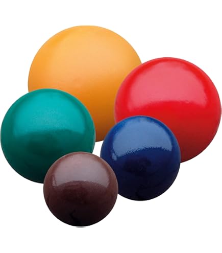 TRENAS - Schlagball 80g Et Wurfball 200g | Balles D'athlétisme Pour Enfants | Cuir Hydrofuge