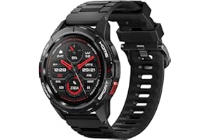 Mibro GS Active - Montre Course GPS avec Écran AMOLED 1,3", Étanche 5 ATM, Montre Connectée pour Hommes et Femmes avec Fréquence Cardiaque, Navigation, Cyclisme, Ski, Natation