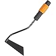 Fiskars QuikFit Hoe 3 functions, Tool Head, Width: 13 cm, Steel, Black/Orange, 1000682