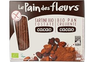 LE PAIN DES FLEURS El Granero Alimentación Pan DE Flores SIN Cacao SIN Gluten Bio 160 gr, No aplicable
