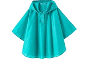 QIKADO Ponchos Impermeables Lluvia Niños Unisexo 1-12 años
