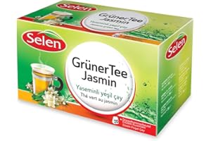 Selen Thé Vert Jasmine, 20 Individually Wrapped Tea Bags - 36g