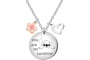 Maxforever, “You are My Sunshine”, collana gioiello da ragazza regalo per figlia, nipote, ragazze