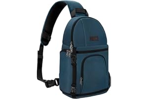 MOSISO Camera Bandolera, DSLR/SLR/Mirrorless Cámara Funda Shockproof Fotografía Cámara Mochila con Soporte Trípode&Insertos Modulares Extraíbles Compatible con Canon/Nikon/Sony/Fuji