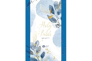 NIV Larger Print Blue Soft-tone Bible with Zip