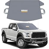 Haegs Buz ve Kar &Ouml;nleyici Ara&ccedil; &Ouml;n Cam &Ouml;rt&uuml;s&uuml; Brandası | Ağır Hizmet Tipi 600D Oxford Kumaş | Arabalar, SUV`lar, Kamyonetler İ