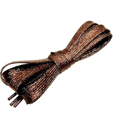 Egurs Glitzer-Schnürsenkel – 2 Paar, 10 Mm Breit, In 16 Farben Wählbar, 140 Cm Lang