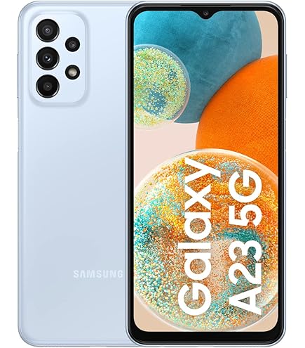 スマートフォン本体 073000B Galaxy A23(5G) 64GB Samsung Galaxy A23 5G 64 GB, jasnoniebieski wyświetlacz LCD