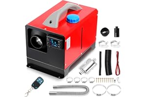 ‎GIMISGU Gimisgu 8kw Standheizung Diesel,Luftheizung Air Diesel Heizung 12V Luft Dieselheizung Metallgehäuse mit Fernbedienung,Luft Dieselheizung für Auto,Boote,LKW,Wohnmobil
