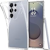 Spigen Galaxy S25 Ultra ile Uyumlu Kılıf Liquid Crystal Sararmaya Dayanıklı ince Şeffaf Kapak - ACS08948 (Spigen TR Garantili