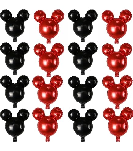 Palloncino Fai Da Te Amscan A Forma Di Minnie · 73x71 Cm · Portafoto Per Feste A Tema