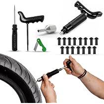 Kit Riparazione Pneumatici Tubeless - Tappi A Fungo 4,5 Mm (24 Pezzi)