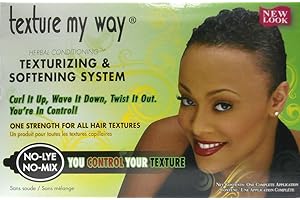 TEXTURE MY WAY Africa's Best Texturizing and Softening System, one strength, one complete application