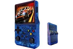 Laimaen R36S - Console di gioco portatile retrò da 64 GB, oltre 15000 giochi classici integrati, sistema Linux con schermo HD MIPI IPS da 3,5