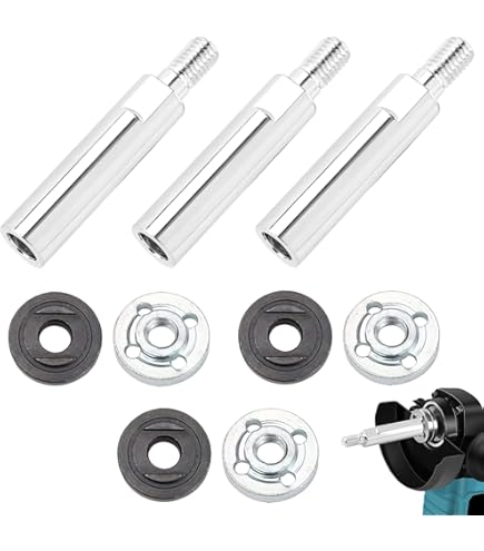 Adattatore Mandrino Per Sega – Accoppiatore Albero Motore Diametri 5-12 Mm – Generico