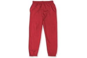 D&H CLOTHING UK Kids Boys Girls Jogging Bottom Childrens Fleece Jogger PE School Jog Pants Tracksuit Bottoms Sweatpants 7 Colours, 3 to 13 Years