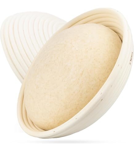 2 Stück Runde Brot Gärkörb Stoffeinlage, 25cm Brot Gärkörb Tuch Einlagen Gärtuch Leinen Backkorb Einlage Teiggärtuch Für Brotbackzubehör Zuhause Bäckereibedarf