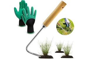 KOUHA Sarchiatrice Diserbatrice Manuale Estirpatore Erbacce da Giardino Estirpatore Erbacce Manuale Sarchiatore per Erbacce per Diserbo da Giardino e Prato