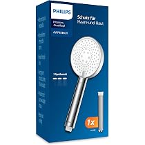 HarJue Filter-Duschkopf Set – Hochdruckregendusche Mit Vitamin C Filter Gegen Kalk & Chlor, 20,3 Cm Edelstahl & Handbrause