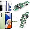 RongZy Type-C Charging Port for Samsung Galaxy A14 5G SM-A146U/A146P Dock Connector Charger Board Flex Cable Assembly Replacement for Samsung Galaxy A14 5G with Tools