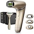 Silk'n I Silk'n 7 I IPL Pulsed Light Epilator with Rotating Head, 3 Smart Heads, Shaver, Storage Case I for All Skin Colors, Face & Body I Ultra-Fast I Gold