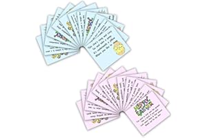 PARTY PEOPLE Easter Egg Hunt Clues - Choice Of Packs Available - Both Sets Of Clues (1 Pink, 1 Blue) - 24 Clues