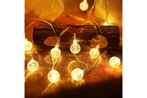 vutizal Catena Luminosa LED da Esterno 18 Metri, 100 Luci Impermeabili IP44 - Ideale per Giardino, Terrazzo e Gazebo