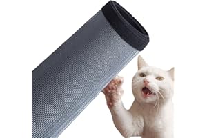 Xpnit Zanzariera per gatti e balconi, protezione in rete per la sicurezza dei gatti, zanzariera antigraffio, per morsi e lacrime, dimensioni fai da te (100 x 180 cm)