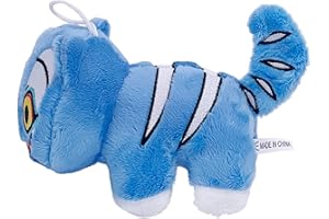 HNIEHEDT Demon -Hunters Plush Toy, Cute Stuffed Animal Dolls Tiger Plushie for Fans Halloween Birthday Desktop Gifts (C)