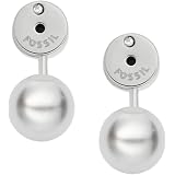 Orecchini Cerchio Tondo 4 MM E 7 Aurora Boreale Zirconia