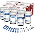 Sinocare Test Strips, 200pcs (Safe Accu) Blood Sugar Test Strip, Diabetes Test Strips, Blood Glucose Test Strips for Sinocare Safe Accu Blood Sugar Monitor, Pack of 200 (200pcs Strips & 200pcs Lans.)