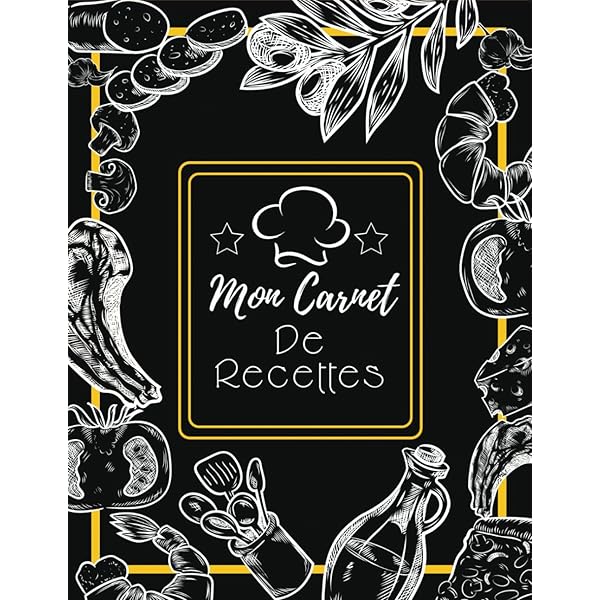 Mes Recettes - 100 Recettes à Compléter: Cahier De Cuisine à Remplir Avec Notes, Astuces Et Photos… | Deux Pages Pour Chaque Recette