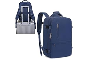 VMIKIV Zaino da Viaggio per Zaino Ryanair 40x20x25 Borse da Cabina Zaino da Viaggio Aereo Bagaglio a Mano Zaini da Viaggio Travel Bag,Zaino Antifurto Donna Uomo per Easyjet Wizz Air Vueling