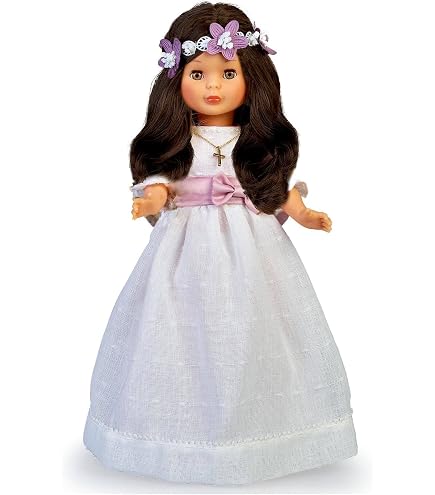 Muñeca Fany de Comunión con vela blanco - Berbesa