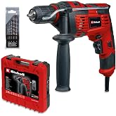 Einhell Darbeli Matkap Seti TC-ID 720/1 E Kit 4259846 | 720 W | 44.800 dev/dk darbeli delme | 13 mm mandren | 3 işlev | 5 par