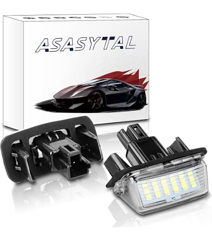 WinPower LED Eclairage de plaque d'immatriculation 6000K blanc Pas d'erreur Compatible avec Camry Yaris Prius C Corolla Fielder Vitz Verso Ractis Avensis SAI Noah Voxy Esquire etc., 2 Pcs WinPower LED Eclairage de plaque d'immatriculation 6000K blanc Pas d'erreur Compatible avec Camry Yaris Prius C Corolla Fielder Vitz Verso Ractis Avensis SAI Noah Voxy Esquire etc., 2 Pcs