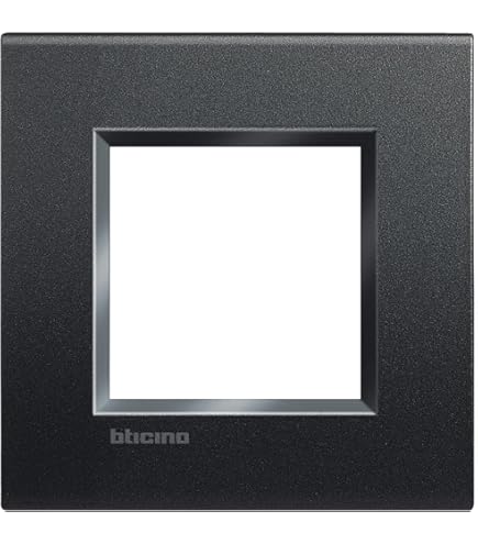 Support 2 Places Elektronova Compatible BTicino LivingLight - Pour Boîtes Encastrables 502 - Lot De 1