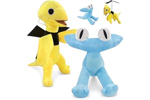 WAIMXDAO Peluche Chapter 2, Rainbow Gioco Horror Friends Night Peluche, Stuffed Animal Plush Doll per Ragazzi e Ragazze/Appassionati di Giochi (A)