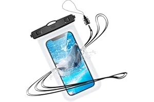 ‎YOSH YOSH Wodoodporne etui na smartfon, IPX8 wodoodporne etui na iPhone 15 14 13 12 11 Pro Max XS XR X SE, Samsung S24 S23, S22, A14, A23, A33, Xiaomi, wodoodporne etui na telefon do 6,8 cala -